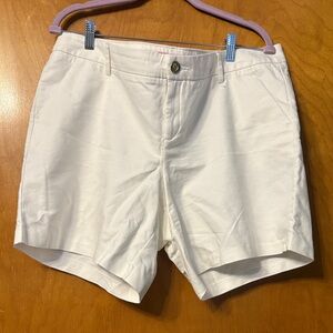 Lilly Pulitzer White Women's Bermuda Shorts